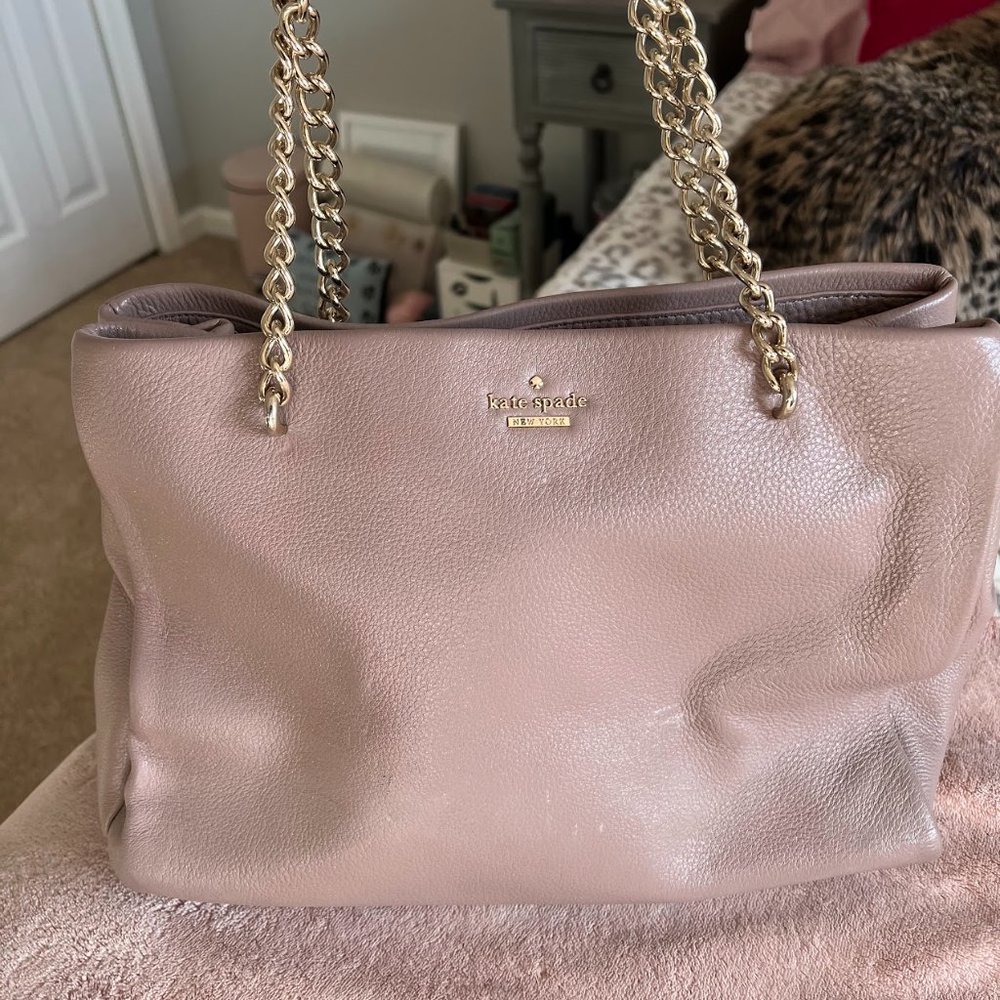 Kate Spade Emerson Place Phoebe Tote Shoulder in Dusty Rose